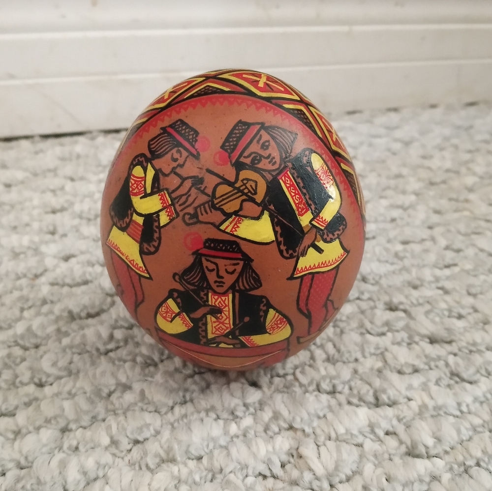 Ceramic Handcrafted Painted Egg